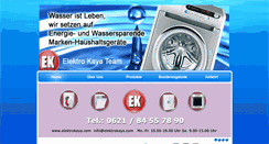 Desktop Screenshot of elektrokaya.com