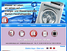 Tablet Screenshot of elektrokaya.com